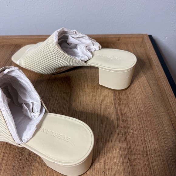 Everlane The‎ Glove Mule in ReKnit Bone Womens 10.5 - Picture 5 of 10